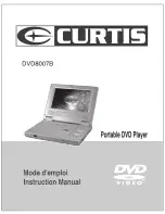 Curtis DVD8007 Instruction Manual preview