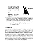 Preview for 27 page of Curtis DYNA-FOG MINI-PRO 8HP 3 Series Operation, Maintenance And Spare Parts Manual