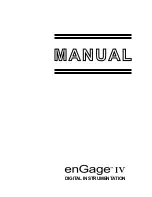 Preview for 1 page of Curtis enGage IV Manual