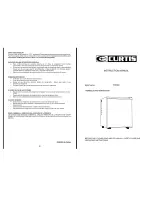 Curtis FR145C Instruction Manual preview