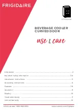 Preview for 1 page of Curtis FRIGIDAIRE EFMIS2438 Manual