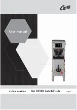 Preview for 1 page of Curtis G4 GEMX IntelliFresh User Manual