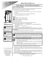 Curtis G4 TP2S Service Manual preview