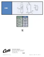 Предварительный просмотр 2 страницы Curtis GSG-3BLK Specification Sheet