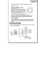 Preview for 7 page of Curtis Holiday FRW656 User Manual