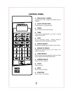 Предварительный просмотр 8 страницы Curtis Holiday HMW757 Owner'S Manual