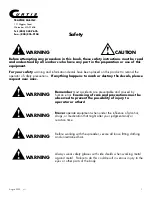 Preview for 2 page of Curtis Home-Pro 3000 Installation & Owner'S Manual