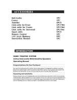 Preview for 3 page of Curtis HTIB1000 User Manual