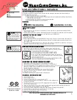 Preview for 2 page of Curtis ILG Installation Instructions, Service & Warranty Information