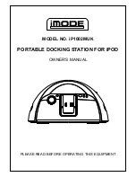 Preview for 1 page of Curtis iMode IP1002MUK Owner'S Manual