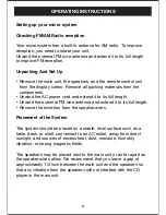 Preview for 9 page of Curtis iP1490 Owner'S Manual