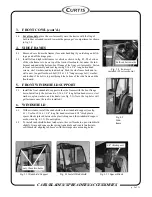 Предварительный просмотр 5 страницы Curtis JOHN DEERE 4120 Installation & Owner'S Manual