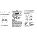 Curtis KAR 808 Instruction Manual preview