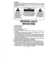 Предварительный просмотр 2 страницы Curtis KAR935 Instruction Manual