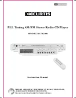 Curtis KCR2606 Instruction Manual preview