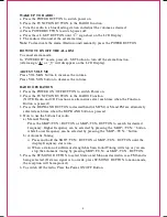 Preview for 9 page of Curtis KCR2606 Instruction Manual