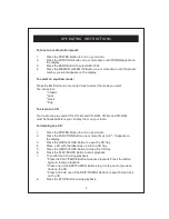 Preview for 10 page of Curtis KCR2609 Owner'S Manual