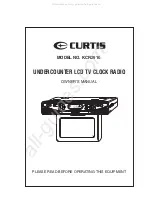 Curtis KCR2610 Owner'S Manual preview