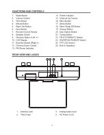 Preview for 4 page of Curtis KCR2610UK Instruction Manual