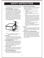 Предварительный просмотр 4 страницы Curtis KCR2613A Owner'S Manual