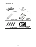 Preview for 4 page of Curtis KCR2620DUK Operation Instruction Manual