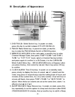 Предварительный просмотр 5 страницы Curtis KCR2620DUK Operation Instruction Manual