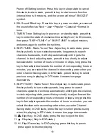 Preview for 6 page of Curtis KCR2620DUK Operation Instruction Manual