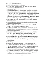 Preview for 10 page of Curtis KCR2620DUK Operation Instruction Manual