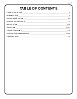 Preview for 2 page of Curtis Kubota M62 TLB Installation & Owner'S Manual