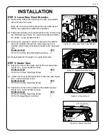 Preview for 15 page of Curtis Kubota M62 TLB Installation & Owner'S Manual