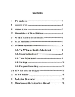 Preview for 2 page of Curtis LCD1105A Operation Instruction Manual