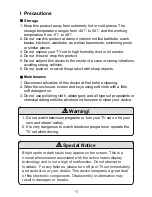 Preview for 3 page of Curtis LCD1105A Operation Instruction Manual