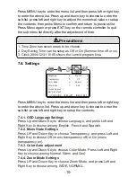 Preview for 12 page of Curtis LCD1105A Operation Instruction Manual