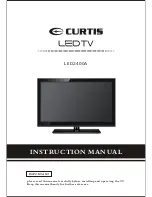 Preview for 1 page of Curtis LCD3273A Instruction Manual