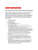 Предварительный просмотр 2 страницы Curtis LCD3273A Instruction Manual