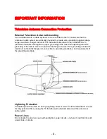 Preview for 5 page of Curtis LCD3273A Instruction Manual