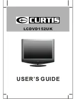 Preview for 1 page of Curtis LCDVD152UK User Manual