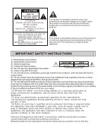 Предварительный просмотр 3 страницы Curtis LCP4210 Operation Manual