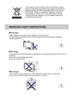 Preview for 5 page of Curtis LCP4210 Operation Manual