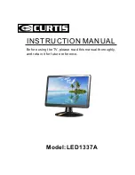 Предварительный просмотр 1 страницы Curtis LED1337A Instruction Manual