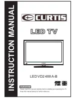 Curtis LEDVD2488A-B Instruction Manual preview