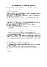 Предварительный просмотр 3 страницы Curtis MW1129-BLACK Instructions Manual