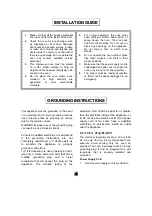 Предварительный просмотр 5 страницы Curtis MW906 Owner'S Manual