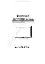 Curtis PL4210A Instruction Manual preview