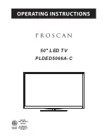 Curtis PROSCAN PLDED5066A-C Operating Instructions Manual preview