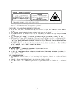 Preview for 4 page of Curtis RCD224UK Operating Instructions Manual