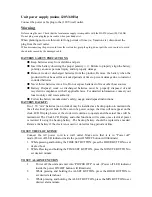 Preview for 7 page of Curtis RCD313 Operating Instructions Manual