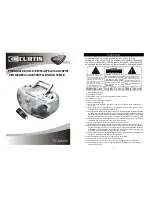 Curtis RCD4400 User Manual preview