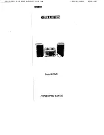 Curtis RCD633 Instruction Manual preview