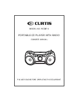 Curtis RCD674 Owner'S Manual preview